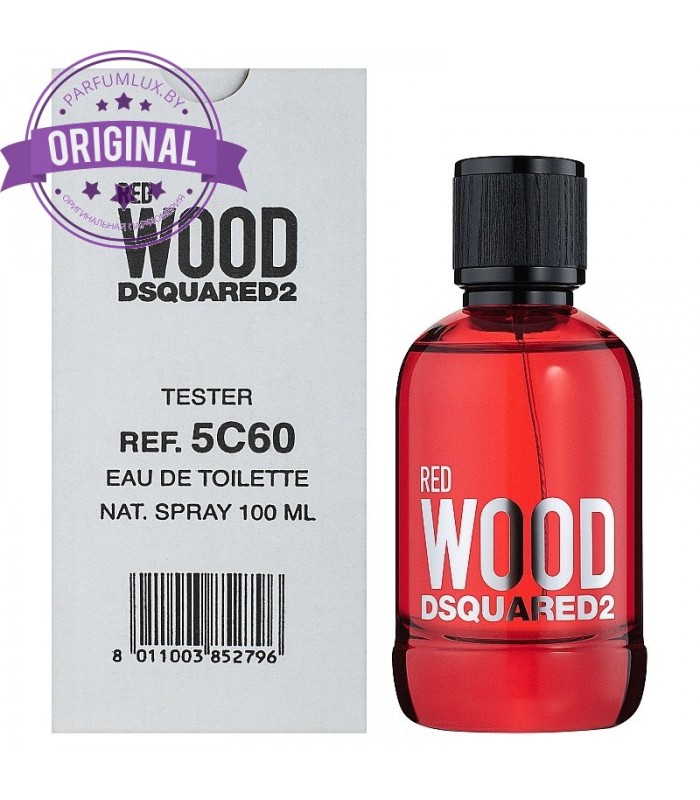 Dsquared original wood. Dsquared2 Wood Red 5 мл. Dsquared Red Wood тестер оригинальный. Ред Вуд духи красные. Духи Дискваред Вуд женские dsquared2 Red Wood разбор.