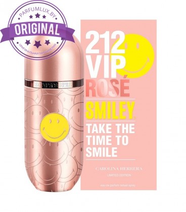 Оригинал Carolina Herrera 212 VIP Rose Smiley